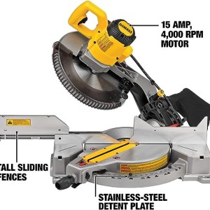 Miter Saw Stand and 12-Inch Miter Saw Combo